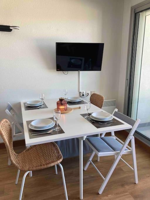Studio Cabine Pornichet Vue Mer 4 Pers Eksteriør bilde